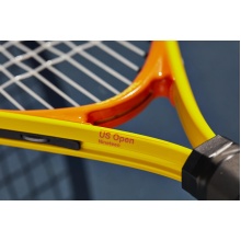 Wilson US Open 19in/180g 2022 gelb Kinder Tennisschläger (2-4 Jahre) - besaitet -